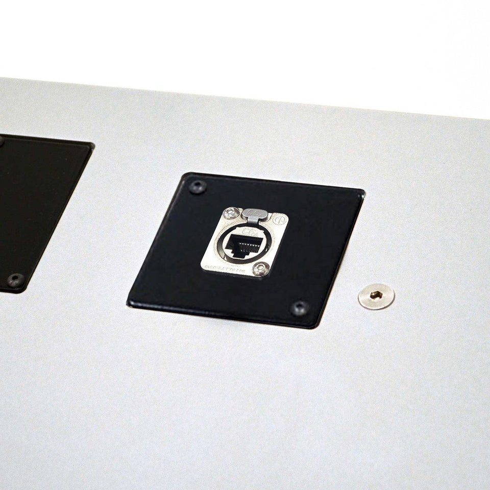 Ethernet connector module for lectern / podium by Urbann - side view