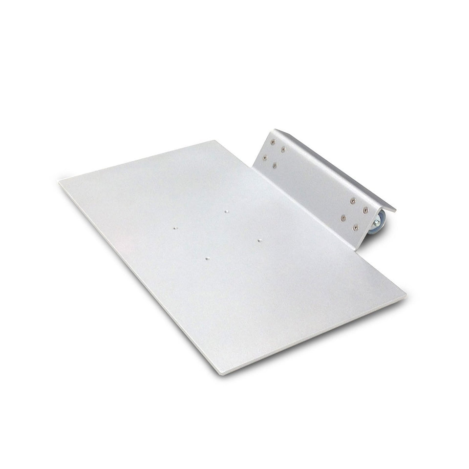 Tilt-back system for lectern / podium from Urbann Products - aluminum grey - Y5 and Y55 lecterns