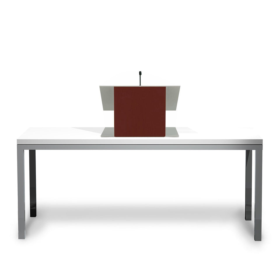 K9 Table lectern / wooden podium - Mahogany - from Urbann Products - On table