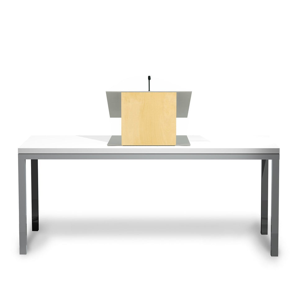 K9 Tabletop lectern / wooden podium from Urbann Products - on table