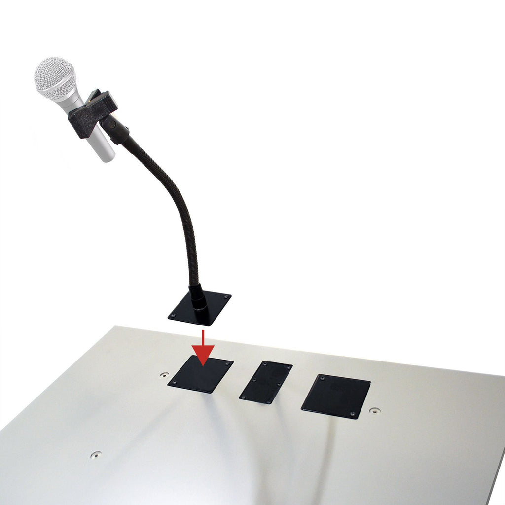 Atriculated arm with universal clip for lecterns and podiums - Urbann ...